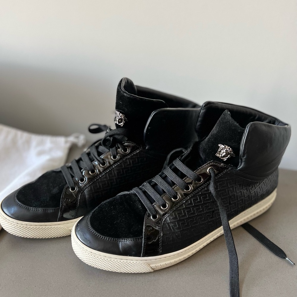 Versace sneakers mens size 13